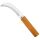 Gekr&uuml;mmtes Pilz Messer "Scythe"