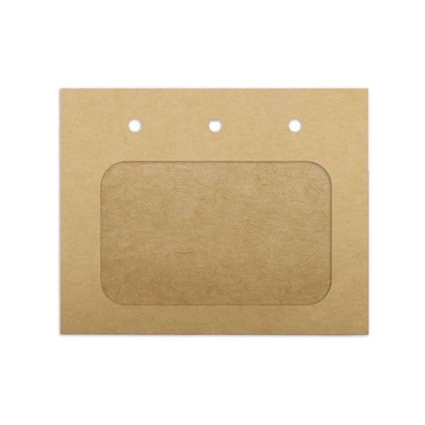 ECO Ausweishalter aus Kraftpapier 11,5x9,2cm (quer)