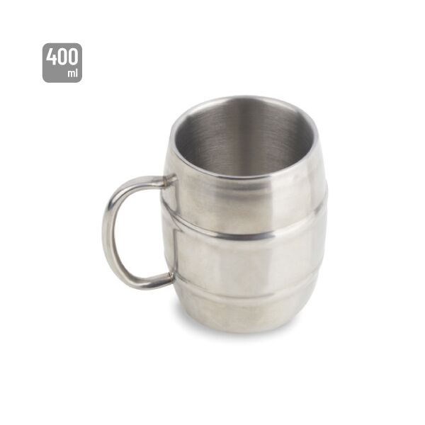 Krug aus Edelstahl 400ml