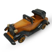 Holzcabrio Dekostück handgefertigt