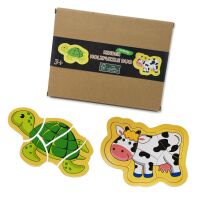 Kinder Holzpuzzle Duo