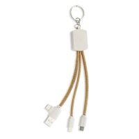 Schlüsselanhänger Ladekabel "Öko"