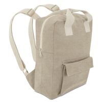 Rucksack aus recycelter Baumwolle "Obi" 27x17,4 cm