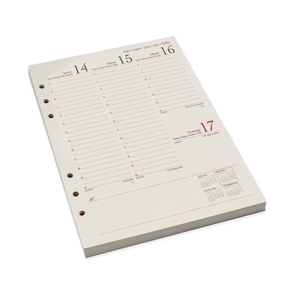 Wochenkalender Nachfüllpack "Vista"