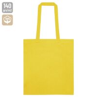 Farbige Baumwolltragetasche mit langen Griffen 38x42cm