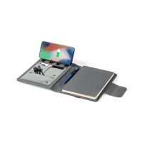 Portfolio aus rPET mit PowerBank "Busan" DIN-A5...