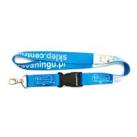 Lanyards mit Karabiner und Schnalle, 1-seitig bedruckt