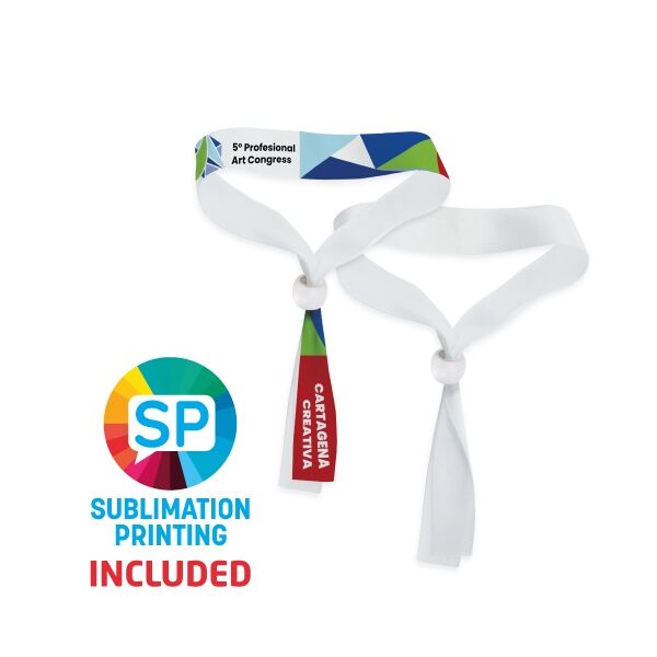 Sublimations Festival Armband mit Verschluss