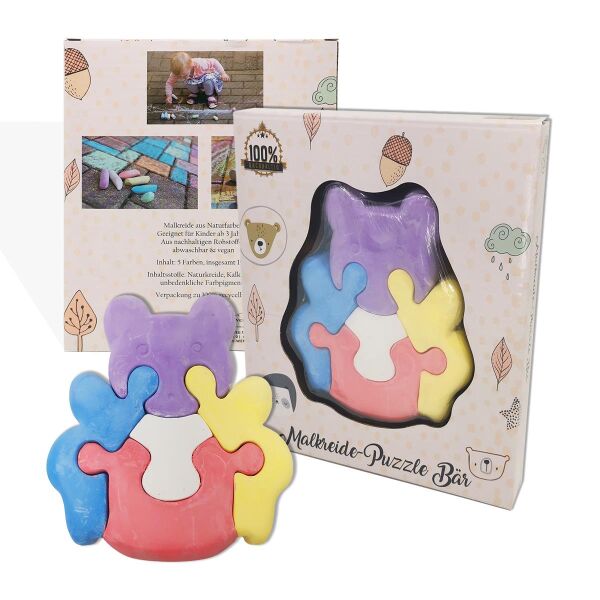 Malkreide Puzzle Bär