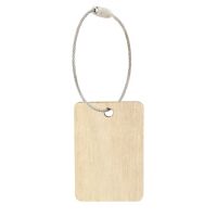 Schlüsselanhänger Holz "Rectangle"