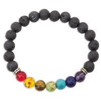 Vulkanstein Armband "Rainbow"