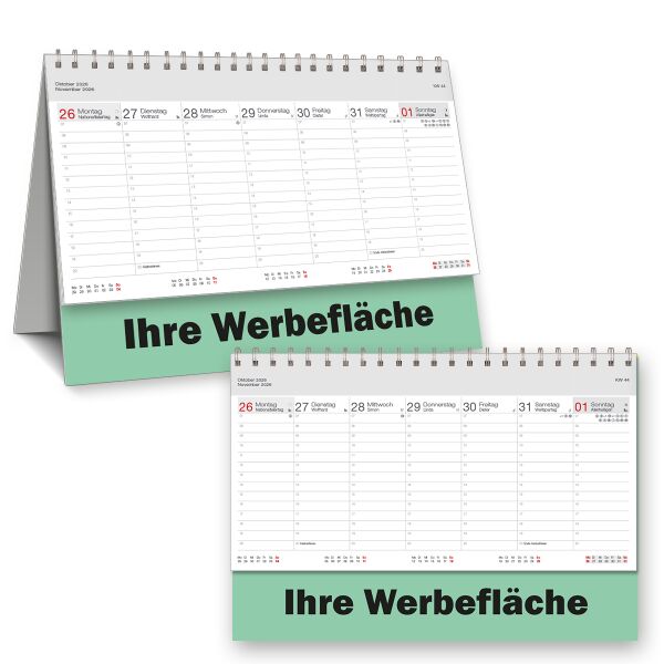 Tischkalender MAXI 2026 neutral (ohne Druck)