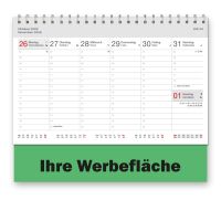 Tischkalender MIDI 2026 neutral (ohne Druck)