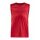 bright red/black