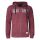 burgundy print