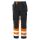orange/ schwarz