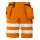 orange/ schwarz