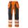 orange/ schwarz