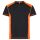 schwarz/ orange high visibility