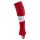 bright red/white